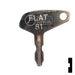 Uncut Key Blank | Yanmar | BD127 Equipment Key Framon Manufacturing Company, Inc