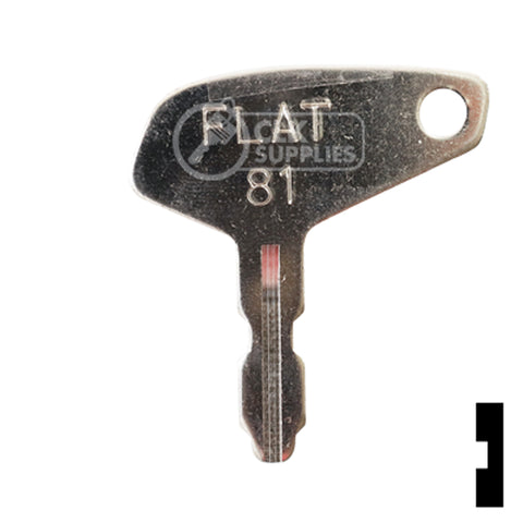 Uncut Key Blank | Yanmar | BD127