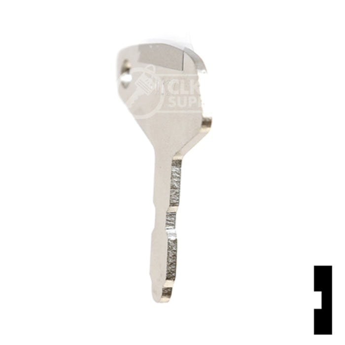 Uncut Key Blank | Yanmar | BD127 Equipment Key Framon Manufacturing Company, Inc