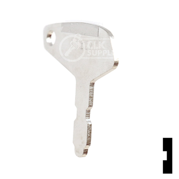 Uncut Key Blank | Yanmar | BD127 Equipment Key Framon Manufacturing Company, Inc