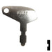 Uncut Key Blank | Yanmar | BD127 Equipment Key Framon Manufacturing Company, Inc