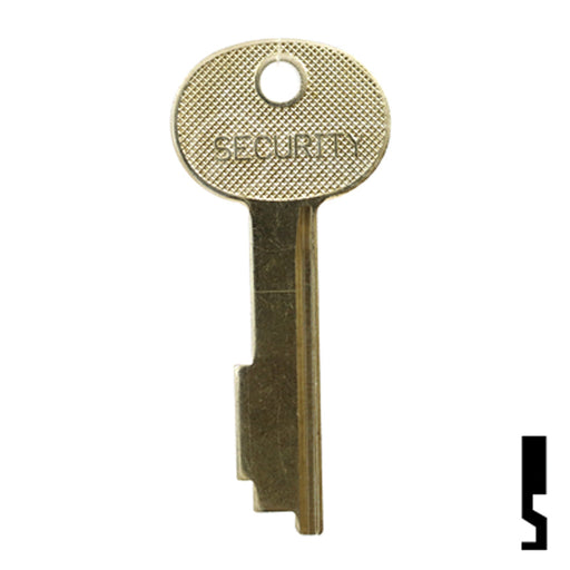 Uncut Security Key | Kumahira | BD37 Equipment Key Framon Manufacturing Company, Inc