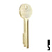 Uncut Security Key | Kumahira | BD37 Equipment Key Framon Manufacturing Company, Inc