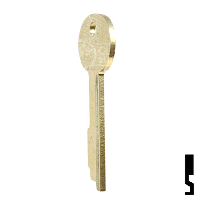 Uncut Security Key | Kumahira | BD37 Equipment Key Framon Manufacturing Company, Inc