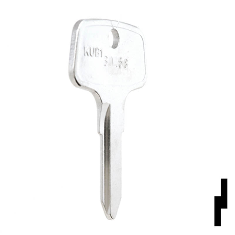 Uncut Tractor Key | Kubota | BD158 Equipment Key Framon
