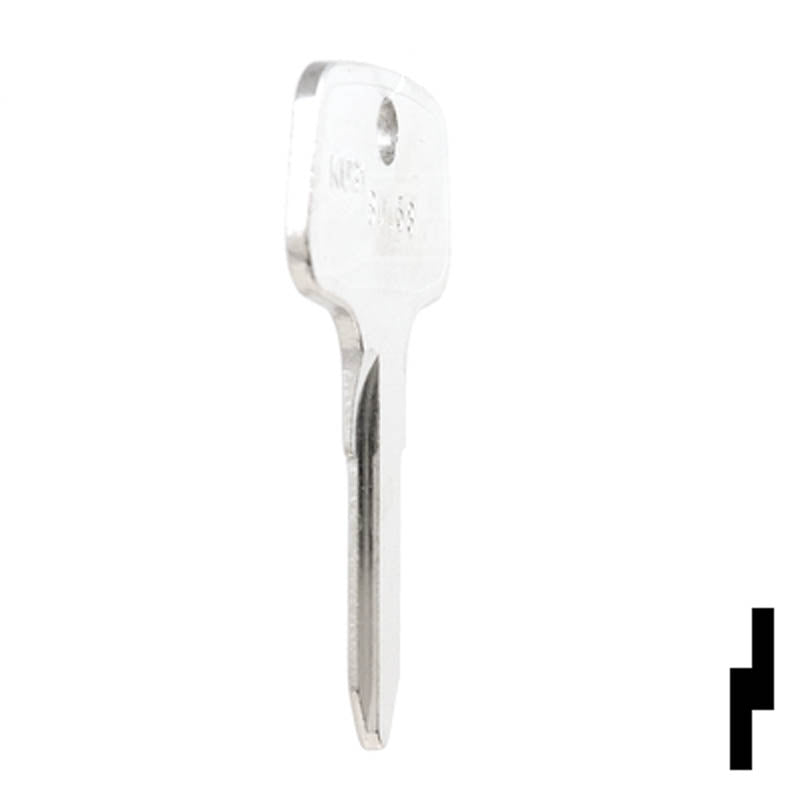 Uncut Tractor Key | Kubota | BD158 Equipment Key Framon