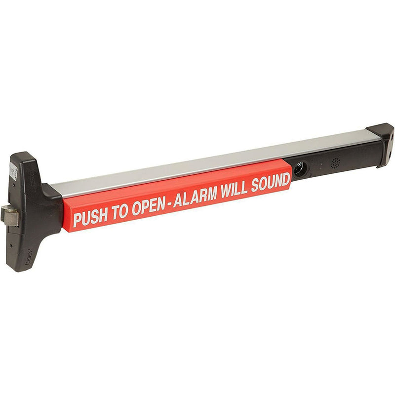 Detex Heavy Duty 36" Alarmed Rim Exit Device | V40 Series | US28 Exit Device Detex