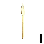1095A Mosler Flat Steel Key Flat Steel-Bit-Tubular-Key Ilco