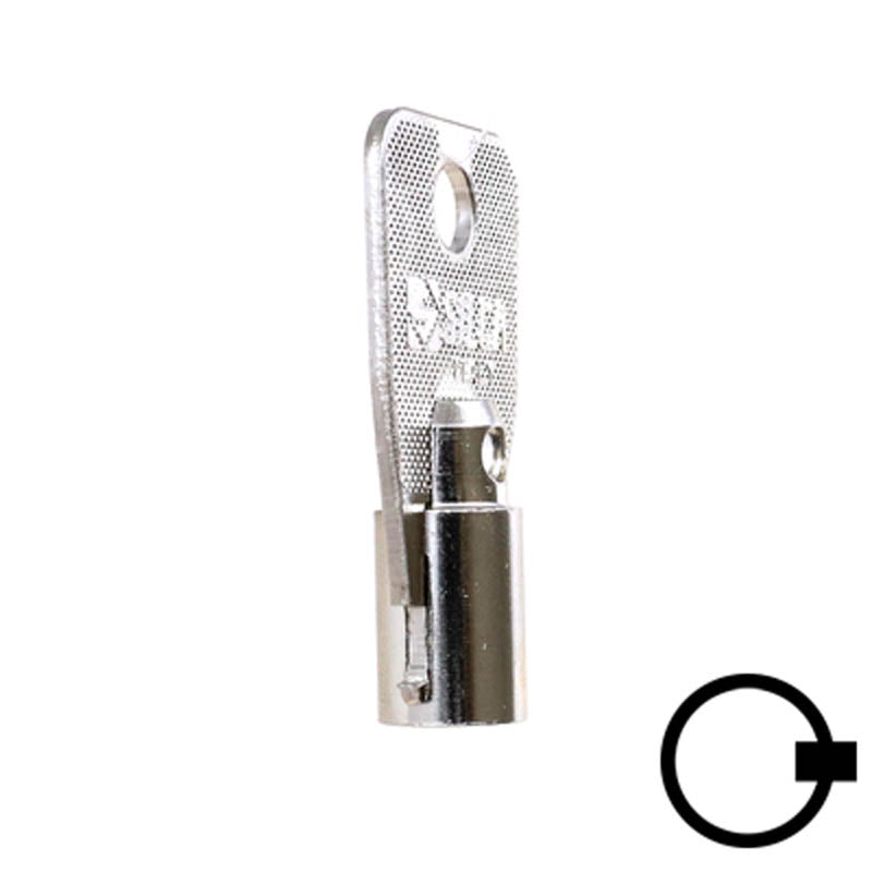 1136S Small Ace Tubular Key Flat Steel-Bit-Tubular-Key Ilco