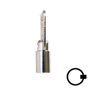 1136S Small Ace Tubular Key Flat Steel-Bit-Tubular-Key Ilco