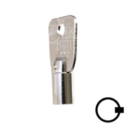 1136S Small Ace Tubular Key Flat Steel-Bit-Tubular-Key Ilco