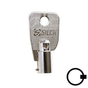 1136S Small Ace Tubular Key Flat Steel-Bit-Tubular-Key Ilco
