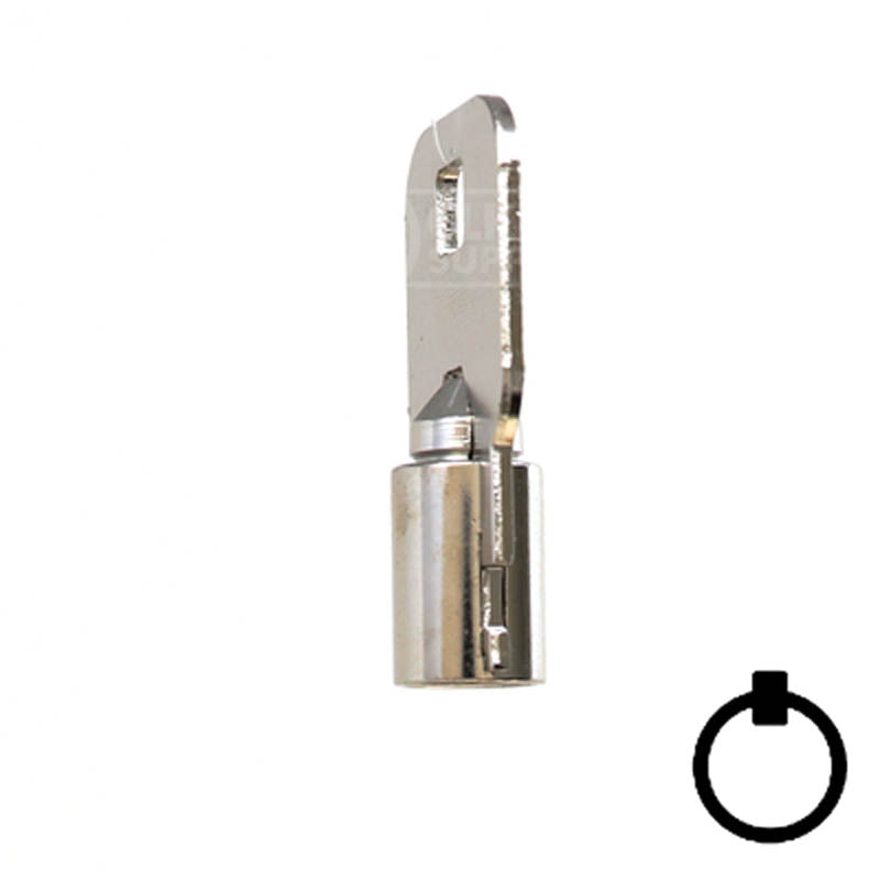 1137S Chicago Tubular Key Flat Steel-Bit-Tubular-Key Ilco
