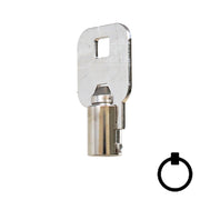 1137S Chicago Tubular Key Flat Steel-Bit-Tubular-Key Ilco
