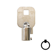 1137S Chicago Tubular Key Flat Steel-Bit-Tubular-Key Ilco