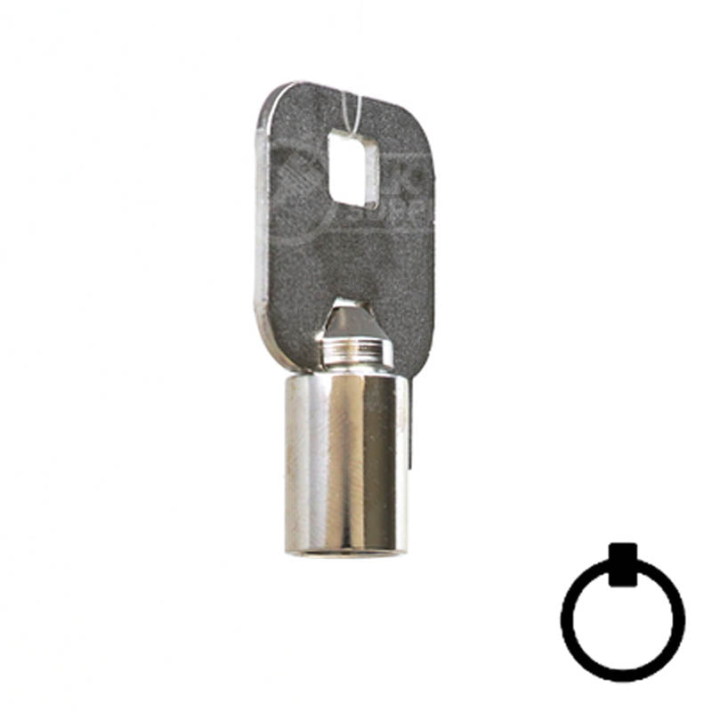 1137S Chicago Tubular Key Flat Steel-Bit-Tubular-Key Ilco