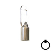 1137S Chicago Tubular Key Flat Steel-Bit-Tubular-Key Ilco