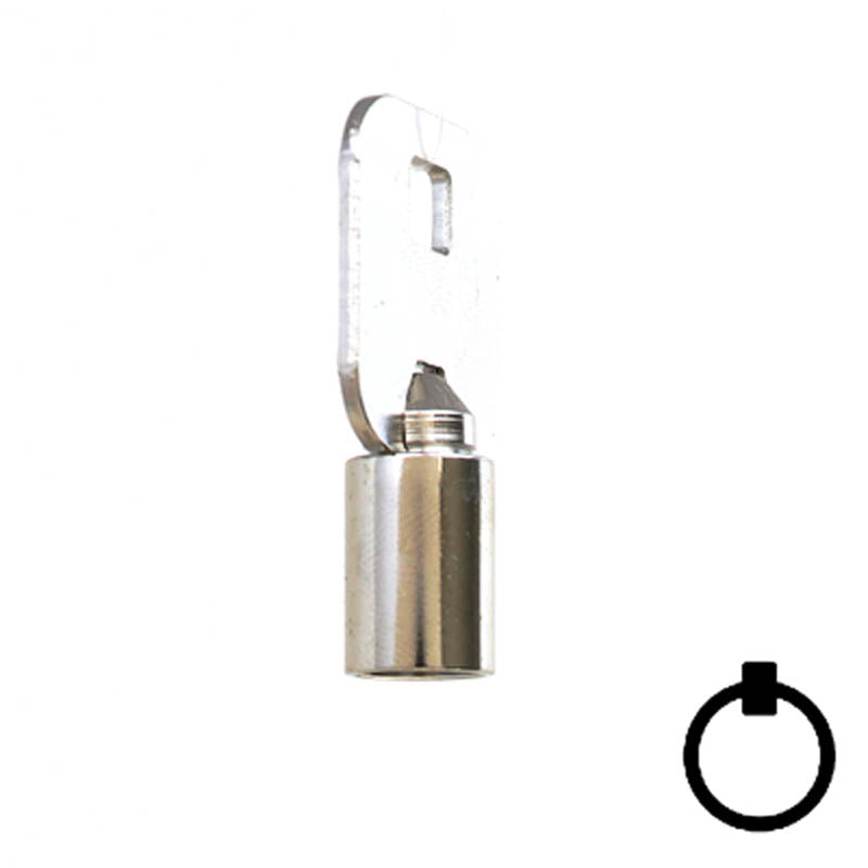 1137S Chicago Tubular Key Flat Steel-Bit-Tubular-Key Ilco