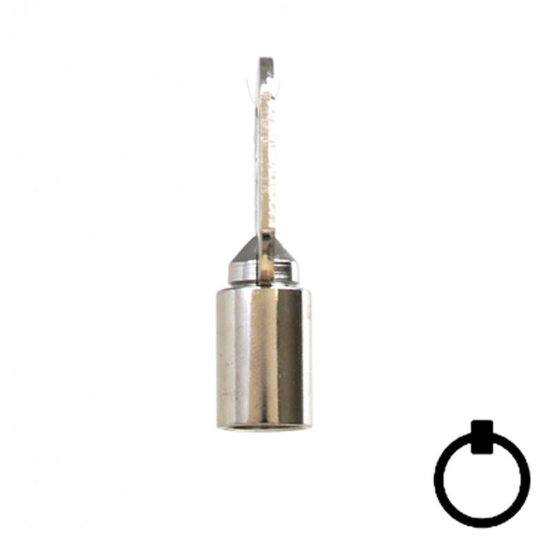 1137S Chicago Tubular Key Flat Steel-Bit-Tubular-Key Ilco