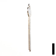 1221AL Flat Steel Key Flat Steel-Bit-Tubular-Key Ilco