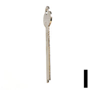 1221AL Flat Steel Key Flat Steel-Bit-Tubular-Key Ilco
