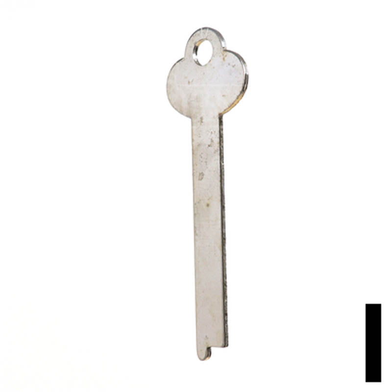 1221AL Flat Steel Key Flat Steel-Bit-Tubular-Key Ilco