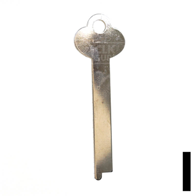 1221AL Flat Steel Key Flat Steel-Bit-Tubular-Key Ilco