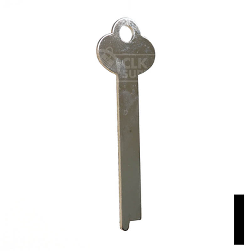 1221AL Flat Steel Key Flat Steel-Bit-Tubular-Key Ilco