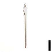 1221AL Flat Steel Key Flat Steel-Bit-Tubular-Key Ilco