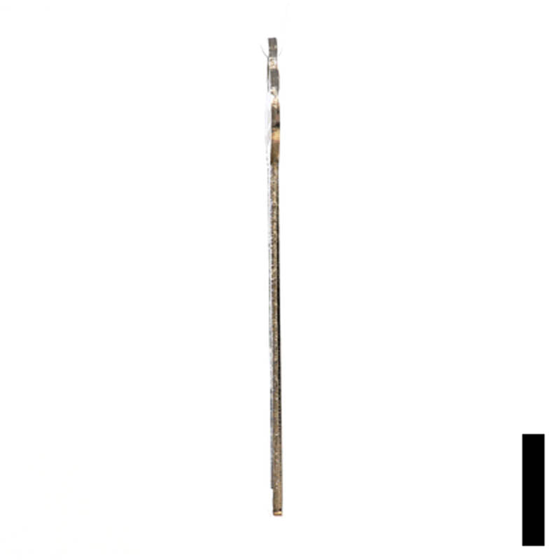 1221AL Flat Steel Key Flat Steel-Bit-Tubular-Key Ilco