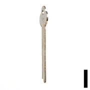 1221AL Flat Steel Key Flat Steel-Bit-Tubular-Key Ilco