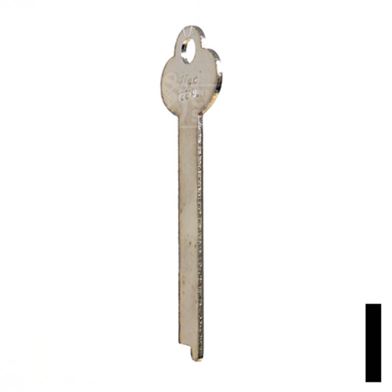 1221AL Flat Steel Key Flat Steel-Bit-Tubular-Key Ilco