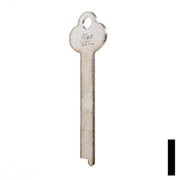 1221AL Flat Steel Key Flat Steel-Bit-Tubular-Key Ilco