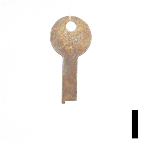 1271H Flat Steel Key Flat Steel-Bit-Tubular-Key Ilco