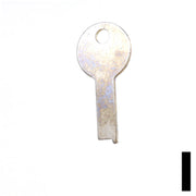1271H Flat Steel Key Flat Steel-Bit-Tubular-Key Ilco