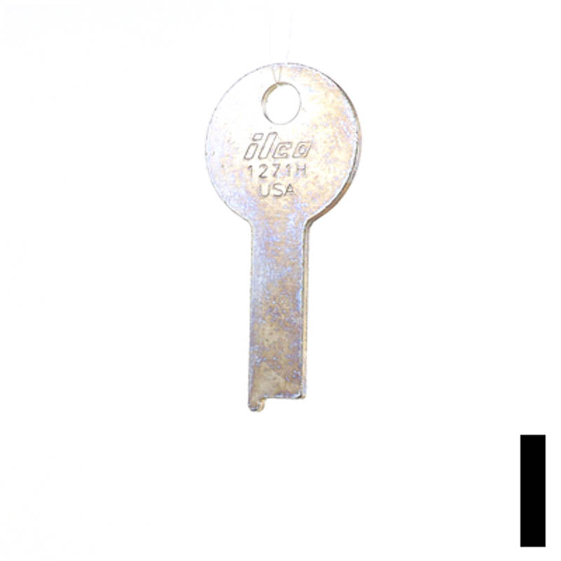 1271H Flat Steel Key Flat Steel-Bit-Tubular-Key Ilco