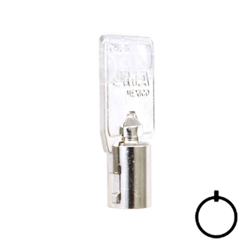 137B , 1137B Ace Tubular Key Flat Steel-Bit-Tubular-Key JMA USA