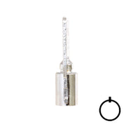 137B , 1137B Ace Tubular Key Flat Steel-Bit-Tubular-Key JMA USA