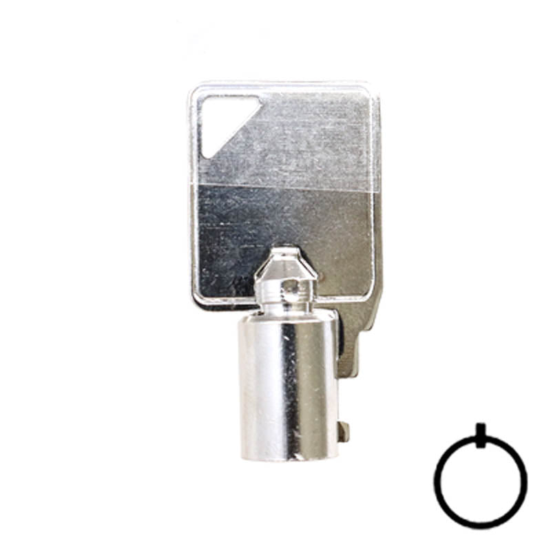 137B , 1137B Ace Tubular Key Flat Steel-Bit-Tubular-Key JMA USA