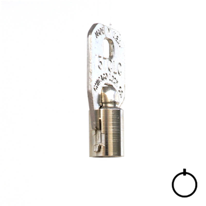 CompX Chicago ACE & ACE II Tubular Key Blank (137) Flat Steel-Bit-Tubular-Key Compx Security