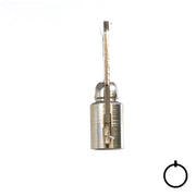 CompX Chicago ACE & ACE II Tubular Key Blank (137) Flat Steel-Bit-Tubular-Key Compx Security