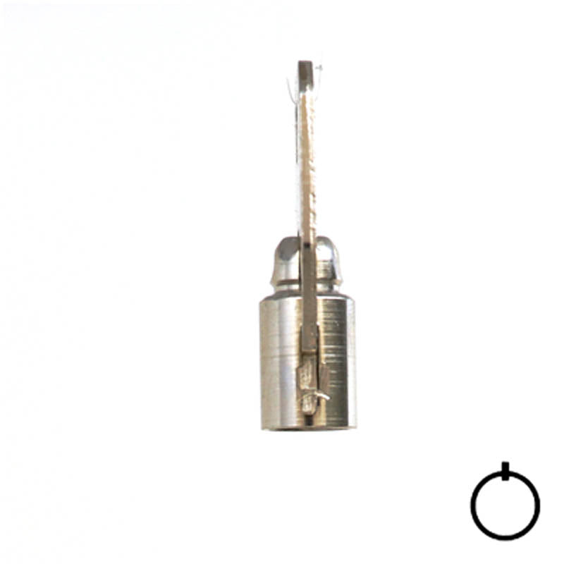 CompX Chicago ACE & ACE II Tubular Key Blank (137) Flat Steel-Bit-Tubular-Key Compx Security