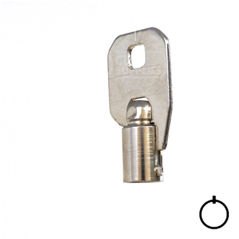 CompX Chicago ACE & ACE II Tubular Key Blank (137) Flat Steel-Bit-Tubular-Key Compx Security