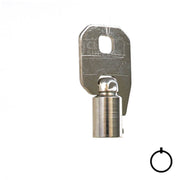 CompX Chicago ACE & ACE II Tubular Key Blank (137) Flat Steel-Bit-Tubular-Key Compx Security