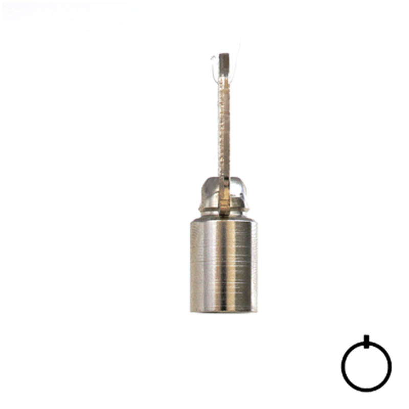 CompX Chicago ACE & ACE II Tubular Key Blank (137) Flat Steel-Bit-Tubular-Key Compx Security