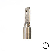 CompX Chicago ACE & ACE II Tubular Key Blank (137) Flat Steel-Bit-Tubular-Key Compx Security