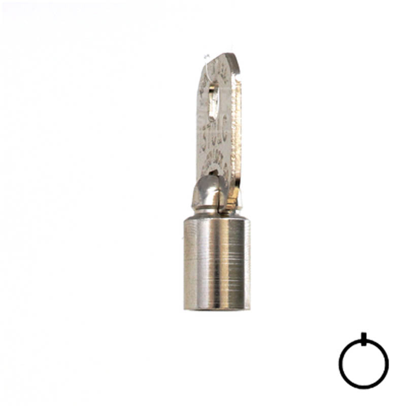 CompX Chicago ACE & ACE II Tubular Key Blank (137) Flat Steel-Bit-Tubular-Key Compx Security