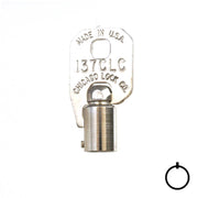CompX Chicago ACE & ACE II Tubular Key Blank (137) Flat Steel-Bit-Tubular-Key Compx Security