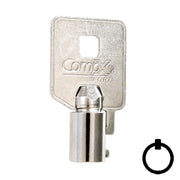 CompX Fort GEM OEM Tubular Key Blank (137) Flat Steel-Bit-Tubular-Key Compx Security