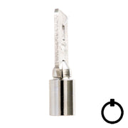 CompX Fort GEM OEM Tubular Key Blank (137) Flat Steel-Bit-Tubular-Key Compx Security